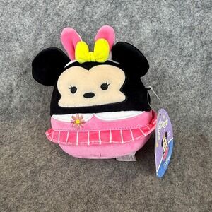 Squishmallows - Disney Easter Minnie Mouse Plush - 6" -‎ Bunny Ears - NWT